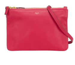 Trio Small Crossbody, Leather, Pink, 5MP0154, DB, 2*
